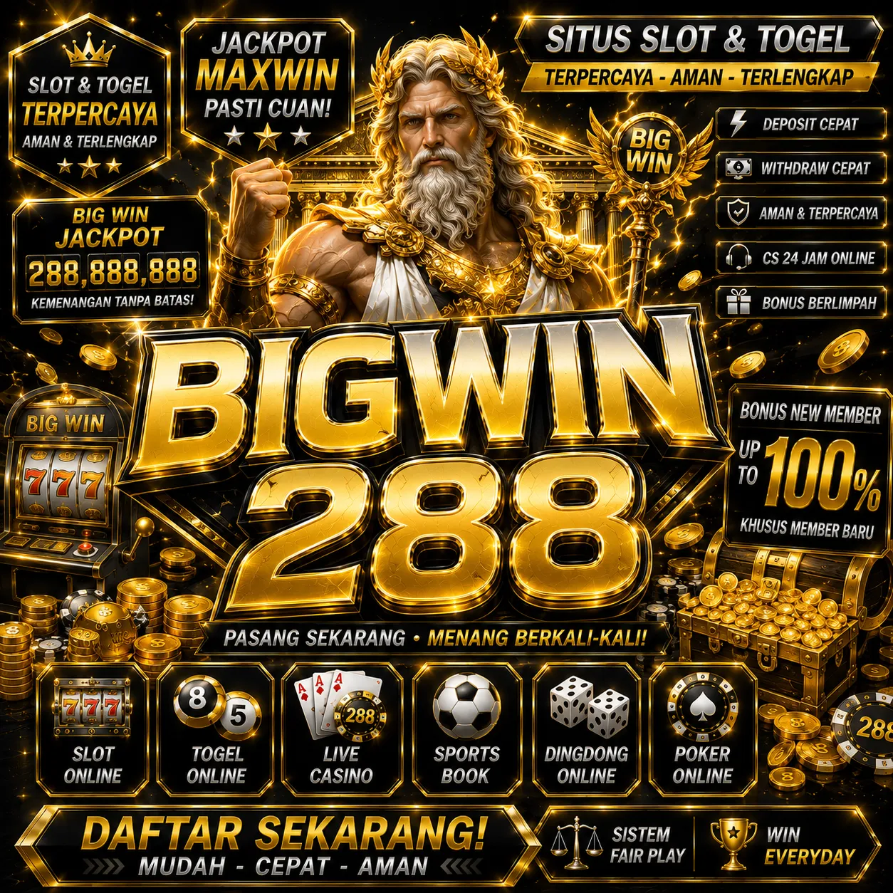 BIGWIN288 Banner
